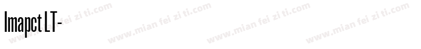 Imapct LT字体转换